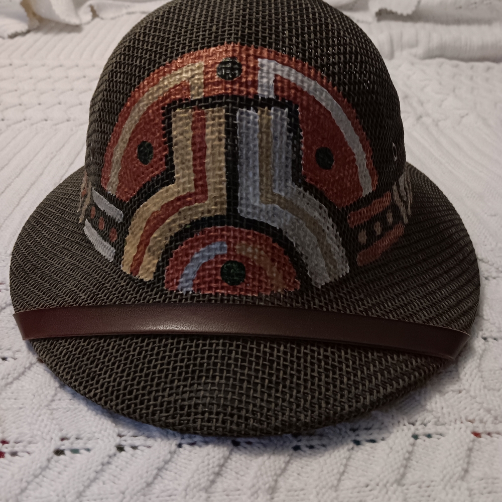 Stylish Brown Patterned Women's Hat
